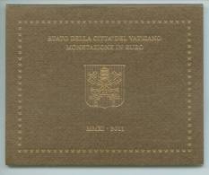 2011 VATICANO VATIKAN BENEDETTO XVI DIVISIONALE FDC - Vaticano (Ciudad Del)