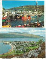 ULLAPOOL Pier Wester Ross 2 Cards - Ross & Cromarty