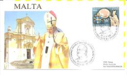 76173)JOANNES PAULUS II INSULAM INVISIT MALTA LA VALLETTA - Andere & Zonder Classificatie