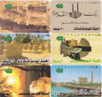 Egypt,  6 Different Tamura Cards , 2 Scans. - Aegypten