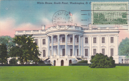 Carte Maximum ETATS UNIS N° Yvert  US 990 (WHITE HOUSE)  Obl Sp FLAMME 1950 - Maximum Cards