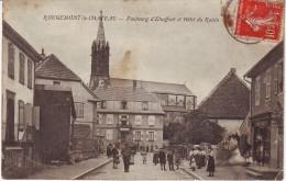 CPA ROUGEMONT LE CHATEAU (90): Faubourg D' Etueffont Et Hôtel Du Raisin - Rougemont-le-Château