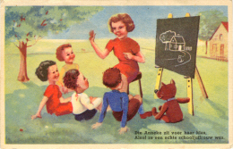 Teddy Bear Bär  Enfants  Cpa. Old Postcard - Ours