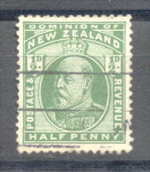 Neuseeland New Zealand 1909 - Michel Nr. 122 O - Gebraucht