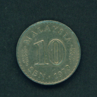 MALAYSIA - 1973  10s  Circ. - Maleisië