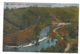 Chateauponsac (87) : Vue Générale Sur L'usine Rousselot En 1945. - Chateauponsac