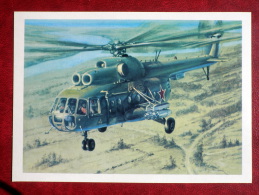 Mi-8 - Russian Helicopter - 1979 - Russia USSR - Unused - Helikopters