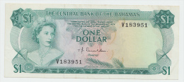 Bahamas 1 Dollar 1974 XF Crisp Banknote P 35a 35 A - Bahama's