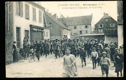 90 GIROMAGNY / Les Prisonniers Allemands, 19 Aout 1914 / - Giromagny