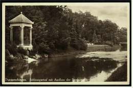 Donaueschingen  -  Schlossgarten Mit Ausfluß Der Donauquelle  -  Ansichtskarten Ca.1941    (23980) - Donaueschingen