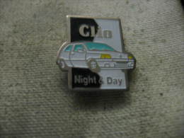 Pin´s RENAULT Clio Modele Night Day - Renault