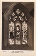 C1930 GREAT HAMPDEN CHURCH - WEST WINDOW - Buckinghamshire