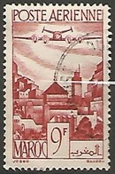 MAROC  POSTE AERIENNE  N° 60 OBLITERE - Luftpost