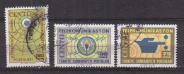 PGL - TURKEY TURQUIE Yv N°1721/23 - Gebraucht