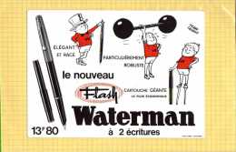 BUVARD : Stylo WATERMAN   Signe Pierre Lacroix - Stationeries (flat Articles)