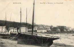 MORLAIX LE DOURDUFF (29) Port Bateaux De Peche Gros Plan - Morlaix