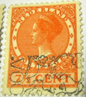 Netherlands 1928 Queen Wilhelmina 7.5c - Used - Used Stamps