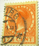 Netherlands 1928 Queen Wilhelmina 7.5c - Used - Usati