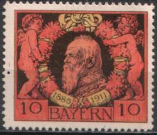 Bayern - Mi-Nr 93 Postfrisch Mit Falzrest / MH * (n347) - Nuevos