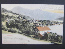 AK TEGERNSEE 1906 //  D*8734 - Tegernsee