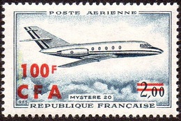 Réunion - N° PA 61 * Avion Mystère 20 - Posta Aerea