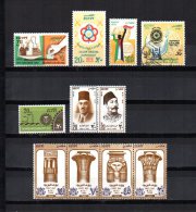 Egipto   1979-80  .-   Y&T Nº   1099 - 1100 - 1101 - 1102 - 1103 - 1104/1105 - 1106/1109 - Usati
