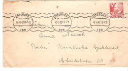 Carta De Suecia.-goteborg - Covers & Documents