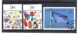 ESS505 UNO NEW YORK 2001 MICHL 881/82 + 888 Used /gestempelt - Oblitérés