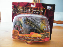 Figurine Pirates Des Caraibes-au Bout Du Monde- Captain Sao Feng By Zizzle Toys - Autres & Non Classés