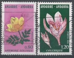 Andorre N° 246-247  Obl. - Usados