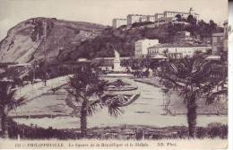 ALGERIE - PHILIPPEVILLE - Le Square De La République Et Le SKIKDA - Nr 133 ND - D5 838 - Skikda (Philippeville)
