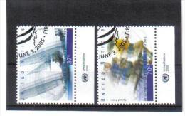 ESS615 UNO NEW YORK 2005 MICHL 984/85  Used /gestempelt - Used Stamps