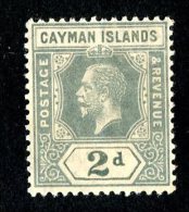2638x)  Cayman Is 1912 - SG #43 / Sc #35 M* - Iles Caïmans