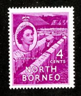 2406x)  North Borneo 1955 - SG # 375  Mnh** ( Catalogue £1.25 ) - Borneo Del Nord (...-1963)
