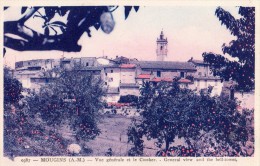 MOUGINS VUE GENERALE ET LE CLOCHER - Mougins