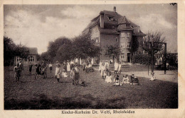 RHEINFELDEN : KINDER - KURHEIM Dr. WELTI [ ENFANTS JOUANT ] - CARTE POSTALE VOYAGÉE En 1920 (o-936) - Rheinfelden