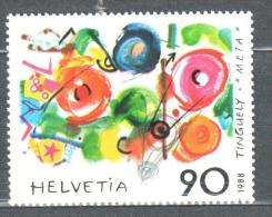 Switzerland 1988 Art Painting Gemalde Michel 1380 MNH (**) - Nuovi