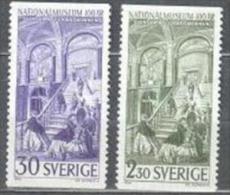 Sweden 1966 Art  Michel 549-550 MNH (**) - Neufs