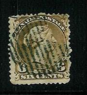 CANADA N° 23A O COTE 65 €  VICTORIA - Used Stamps