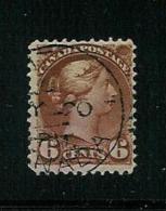 CANADA N° 32a O COTE 10 €  VICTORIA - Used Stamps