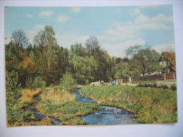 (2) Deutschland DDR Haus Im Wald Bach Natur? Germany GDR House In Wood Brook Nature? - Zu Identifizieren