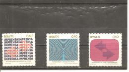 Brasil. Nº Yvert  1096-98 (MNH/**) - Neufs