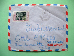 French West Africa - French Guinea 1958 Cover To France - Bananas - Cartas & Documentos