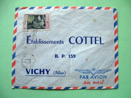 French West Africa - Upper Volta 1958 Cover To France - Bananas - Caisse D'epargne - Brieven En Documenten