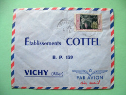 French West Africa - Upper Volta 1958 Cover To France - Bananas - Lettres & Documents