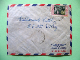French West Africa - Upper Volta 1958 Cover To France - Bananas - Covers & Documents