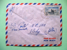 French West Africa - French Sudan - 1958 Cover To France - Agriculture Harvester - Briefe U. Dokumente