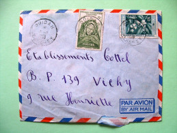 French West Africa - Dahomey - 1958 Cover To France - Woman Of Mauritania - Coffee - Covers & Documents