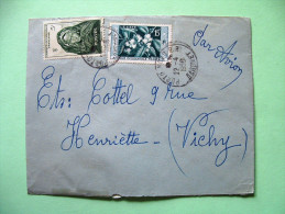 French West Africa - Dahomey - 1958 Cover To France - Woman Of Mauritania - Coffee - Brieven En Documenten