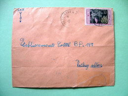 French West Africa - Dahomey - 1958 Cover To France - Bananas - Brieven En Documenten